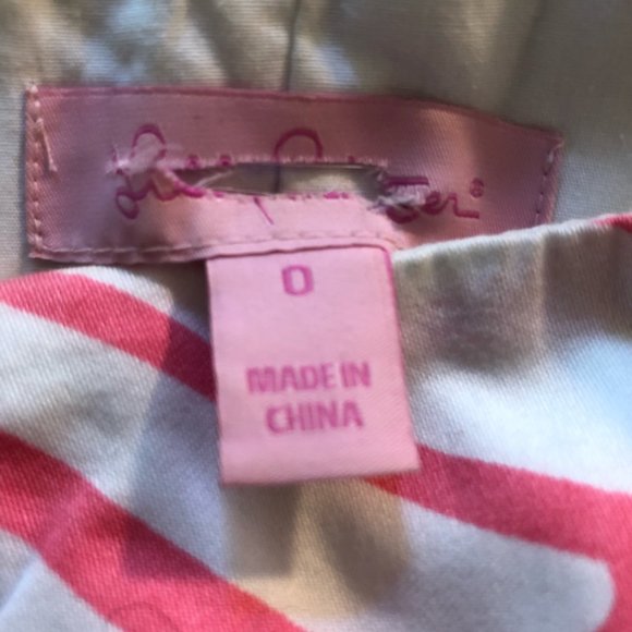 Lilly Pulitzer One Shoulder Dress Size 0 - Picture 2 of 2